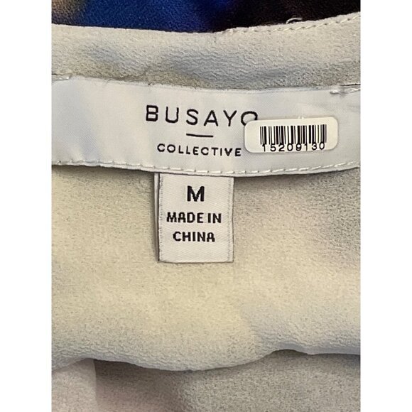 Busayo Collective Tie Dye Midi in Multicolor Medium Womens Womens Long Maxi Gown - Picture 8 of 10